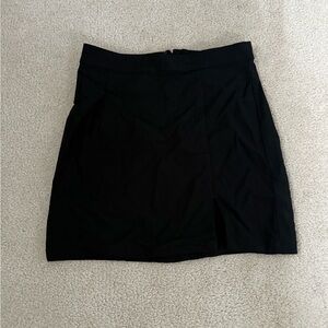 Garage Black Mini Pencil Skirt